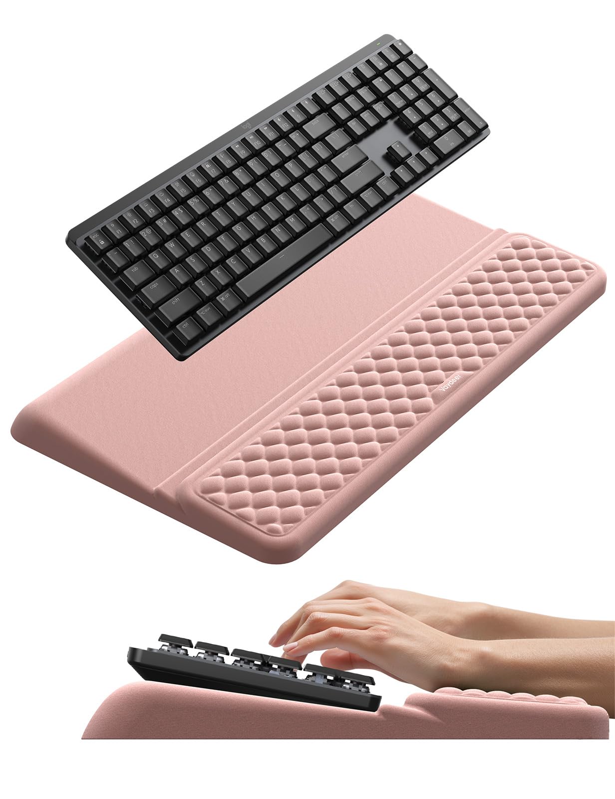 Vaydeer Wrist Rest with Keyboard Stand Riser