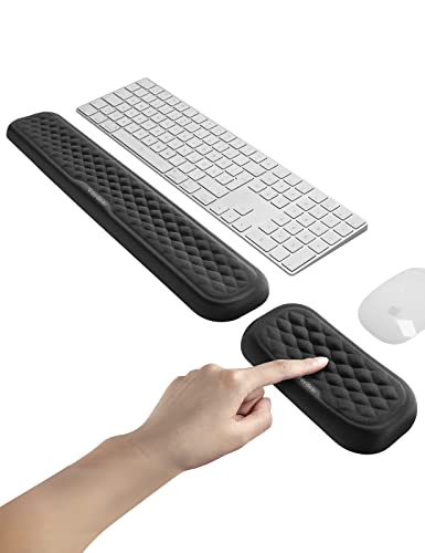 Ergonomic Keyboard and Mouse Wrist Rest Pad