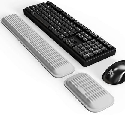 MEKASS Ergonomic Wrist Rest for Keyboard and Mouse