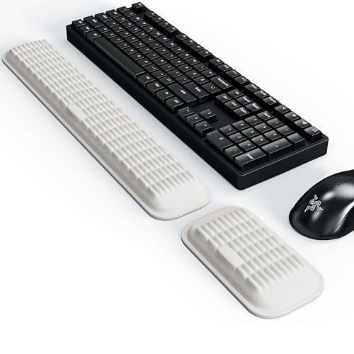 MEKASS Ergonomic Wrist Rest for Keyboard and Mouse
