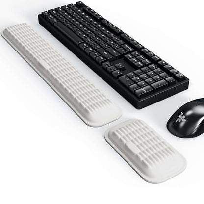 MEKASS Ergonomic Wrist Rest for Keyboard and Mouse
