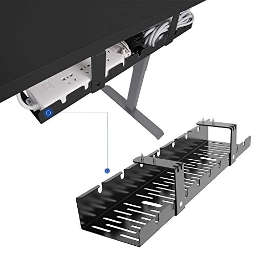Under Desk Cable Management Tray for Home Office