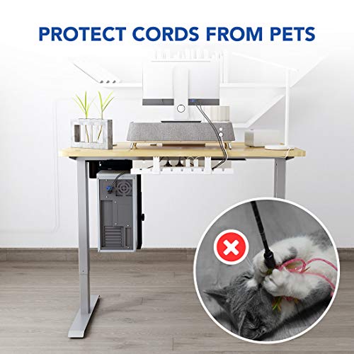 Under Desk Cable Management Tray for Home Office