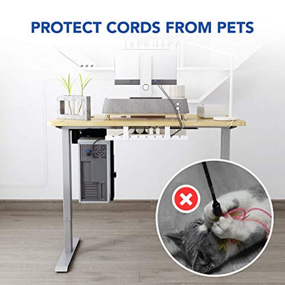 Under Desk Cable Management Tray for Home Office