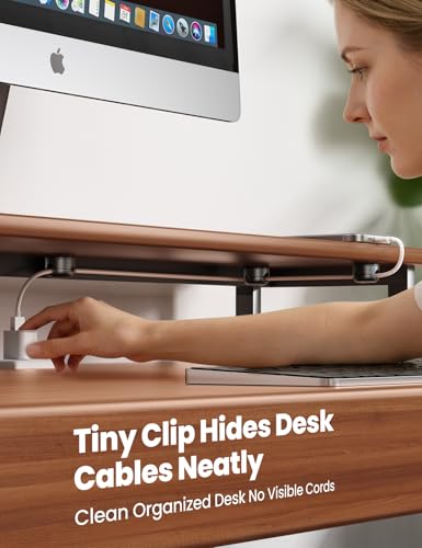 Magnetic Cable Clips for Desk Cable Management