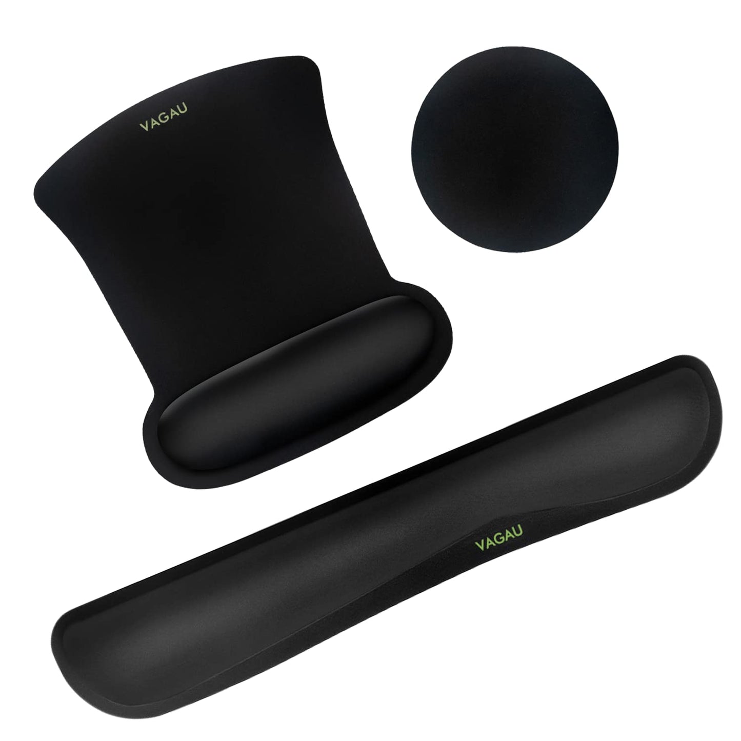 Ergonomic Keyboard and Mouse Wrist Rest Set