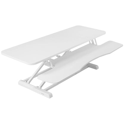 Height Adjustable Desk Converter with Dual Monitor Stand