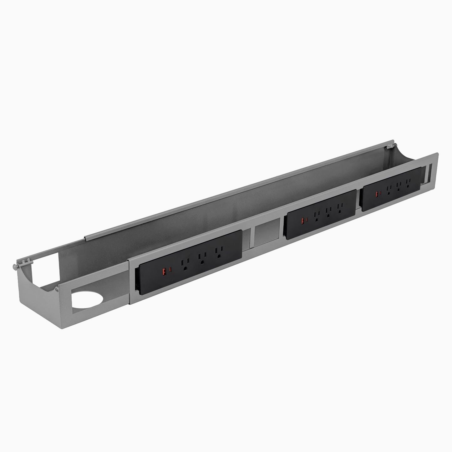 Desky Integrated Cable & Power Channel