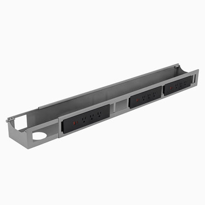 Desky Integrated Cable & Power Channel