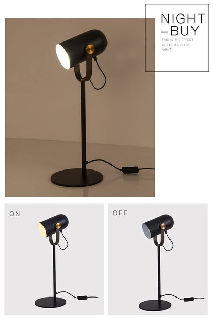 Adjustable LED Desk Lamp with Flexible Neck