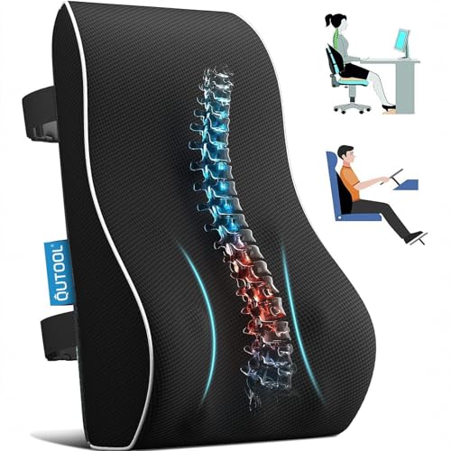 Ergonomic Lumbar Support Pillow with Adjustable Straps