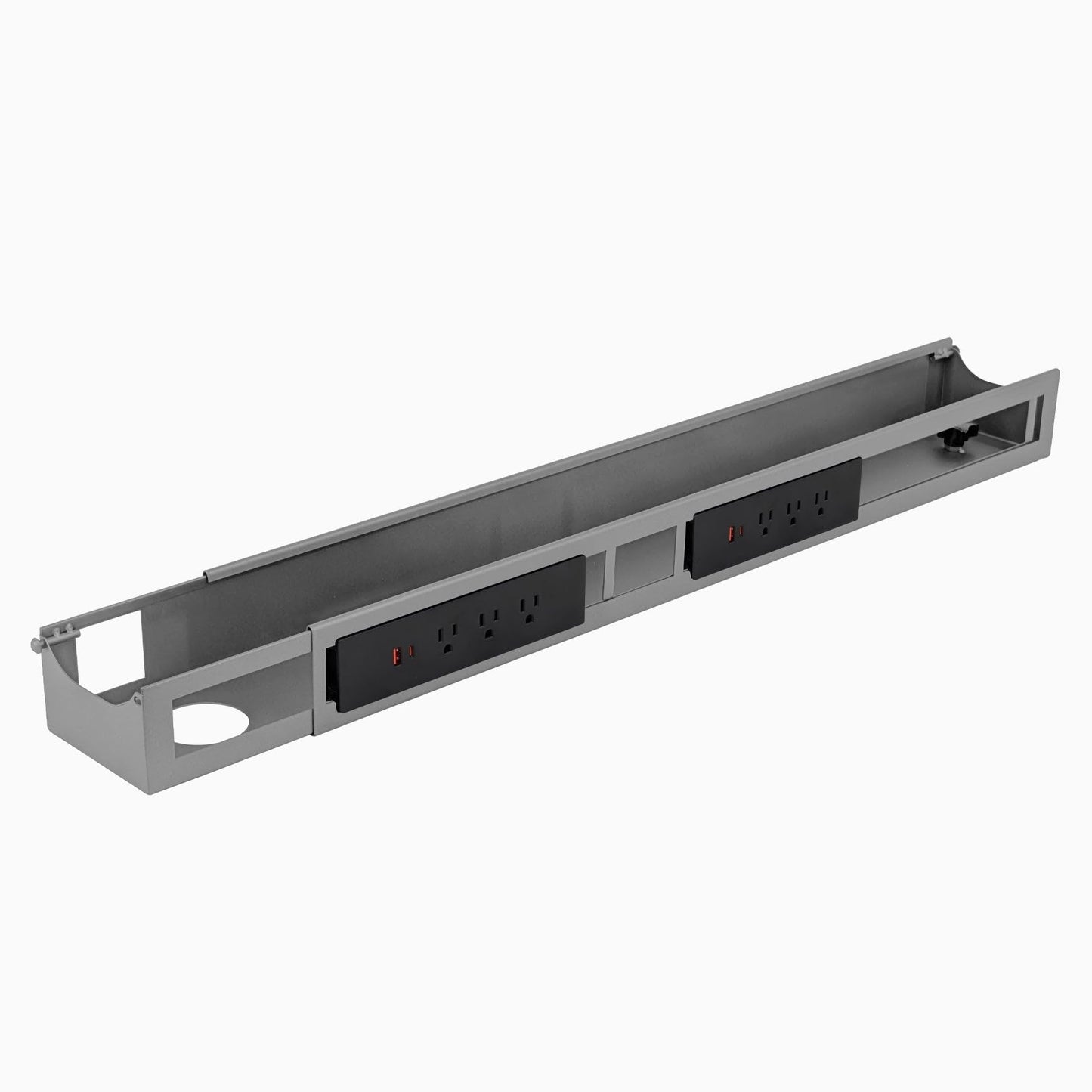 Desky Integrated Cable & Power Channel