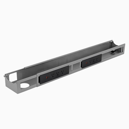 Desky Integrated Cable & Power Channel