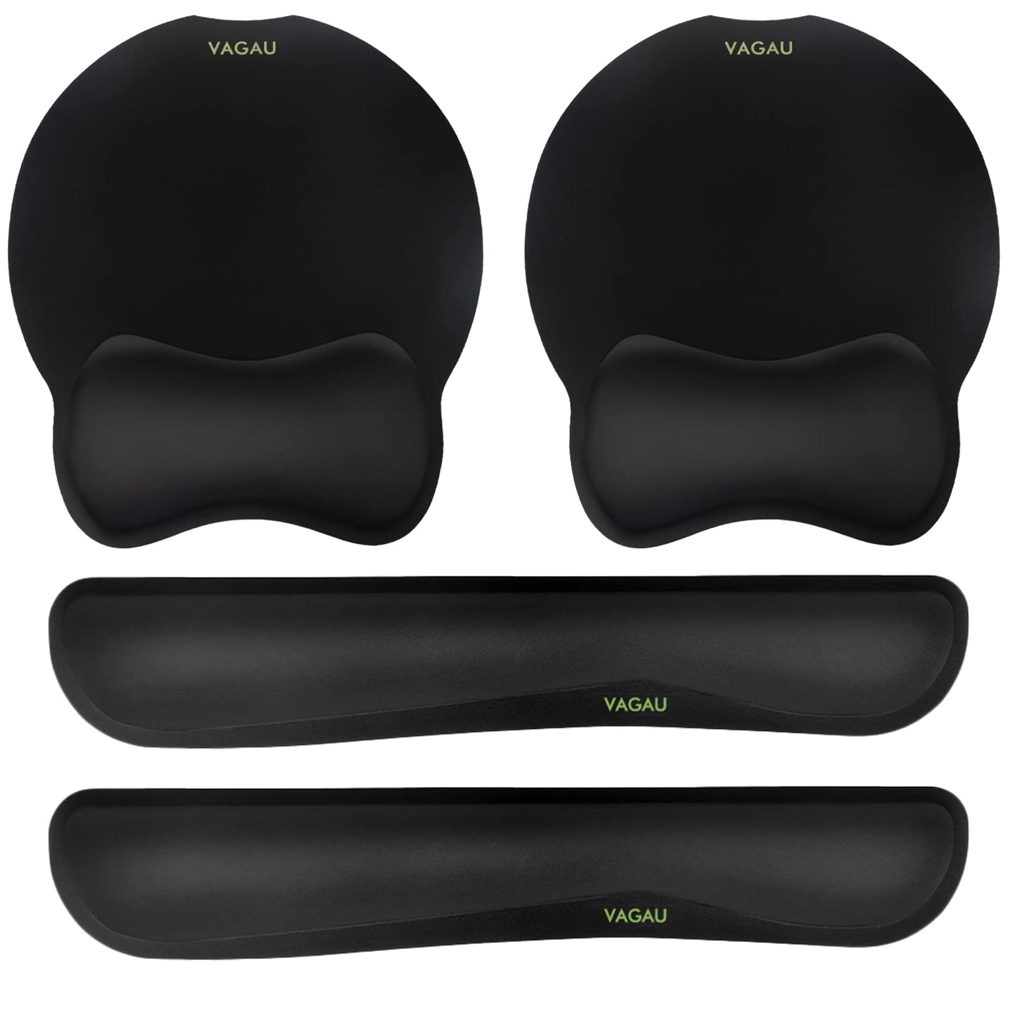 Ergonomic Keyboard and Mouse Wrist Rest Set