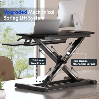 Height Adjustable Standing Desk Converter