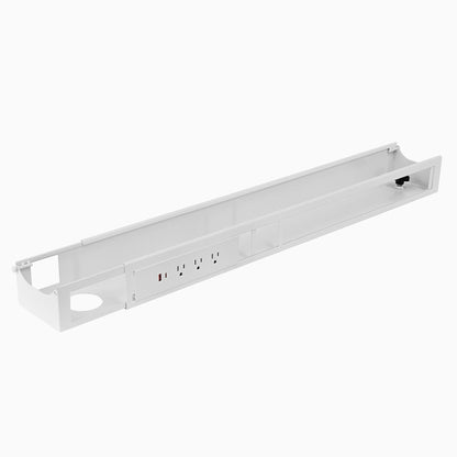 Desky Integrated Cable & Power Channel