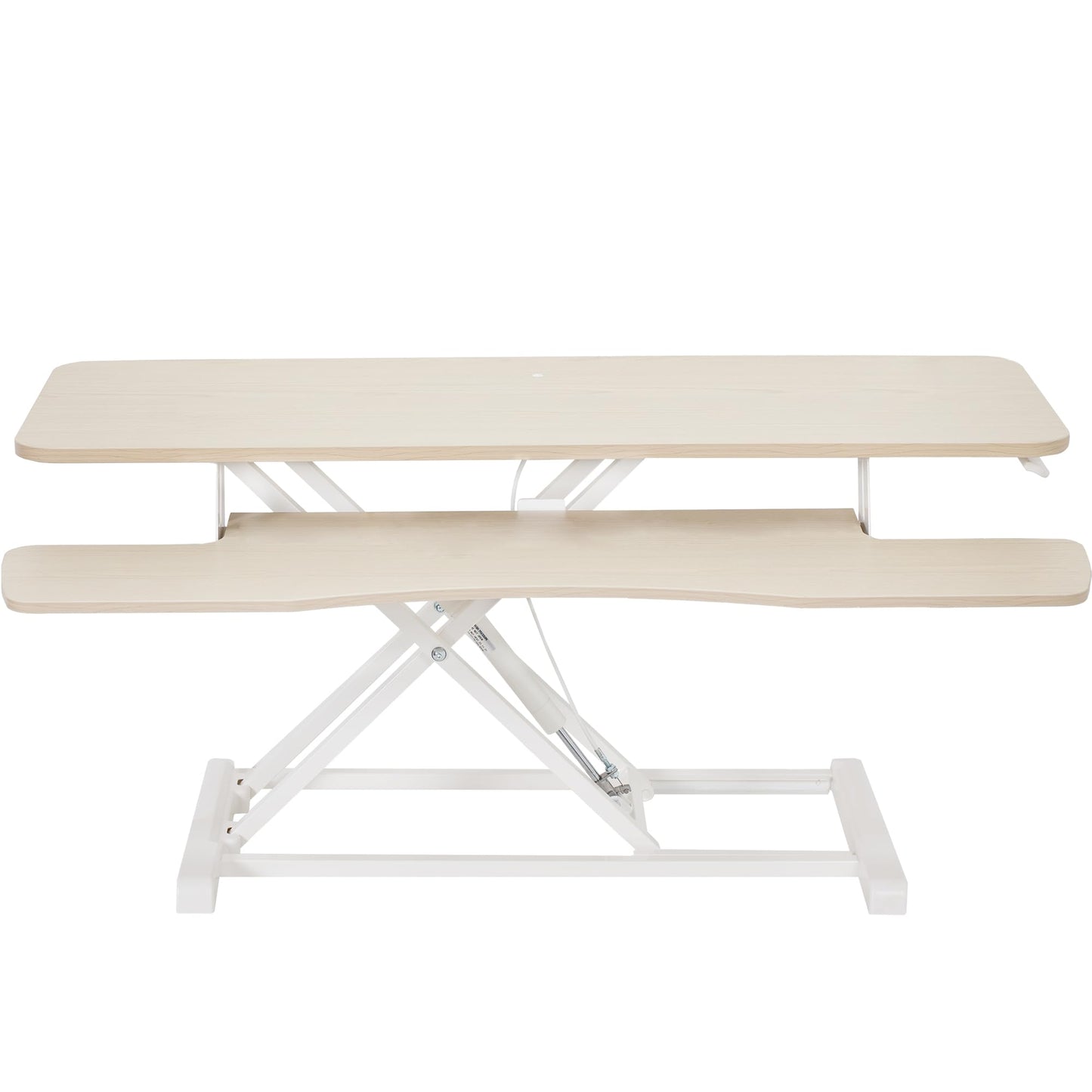 Height Adjustable Desk Converter with Dual Monitor Stand