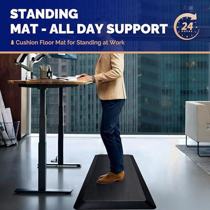 Ergonomic Anti Fatigue Standing Desk Mat