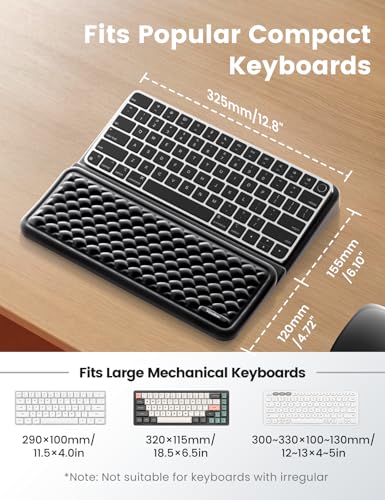 Vaydeer Wrist Rest with Keyboard Stand Riser
