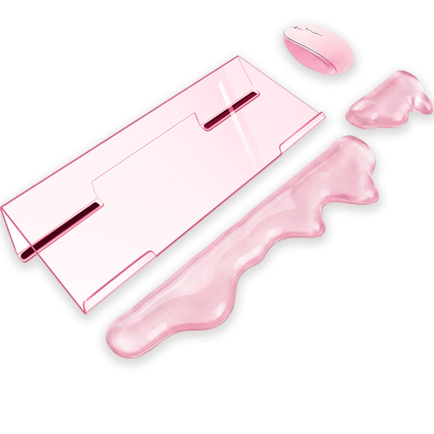 Ergonomic Keyboard Stand with Gel Wrist Rest