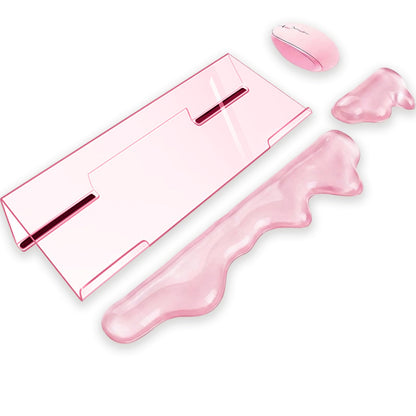 Ergonomic Keyboard Stand with Gel Wrist Rest