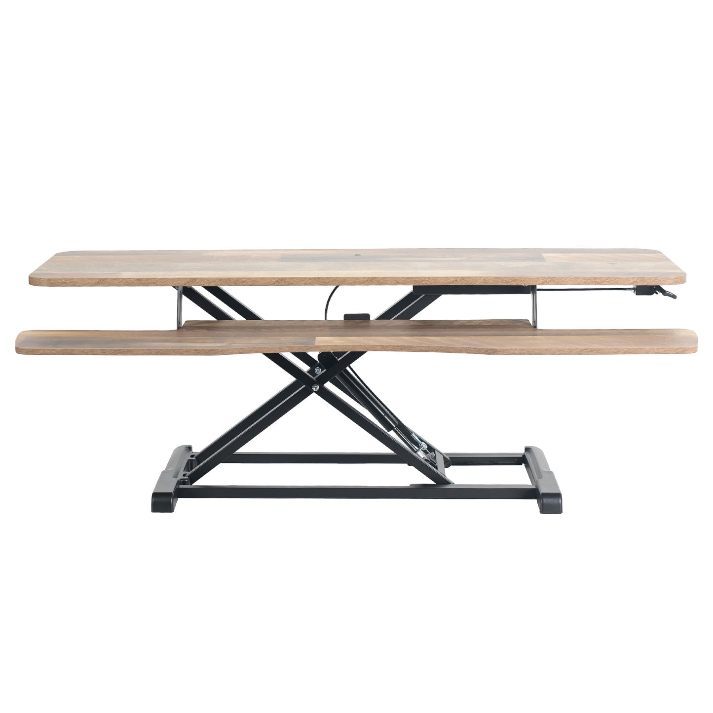 Height Adjustable Desk Converter with Dual Monitor Stand