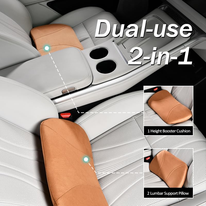 Memory Foam Lumbar Support Pillow for Office Chair
