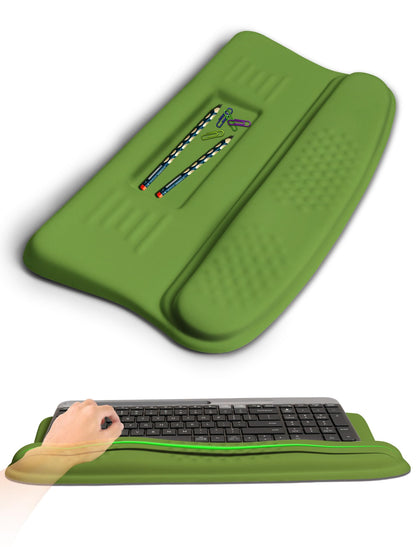 Ergonomic Wave Wrist Rest with Keyboard Stand