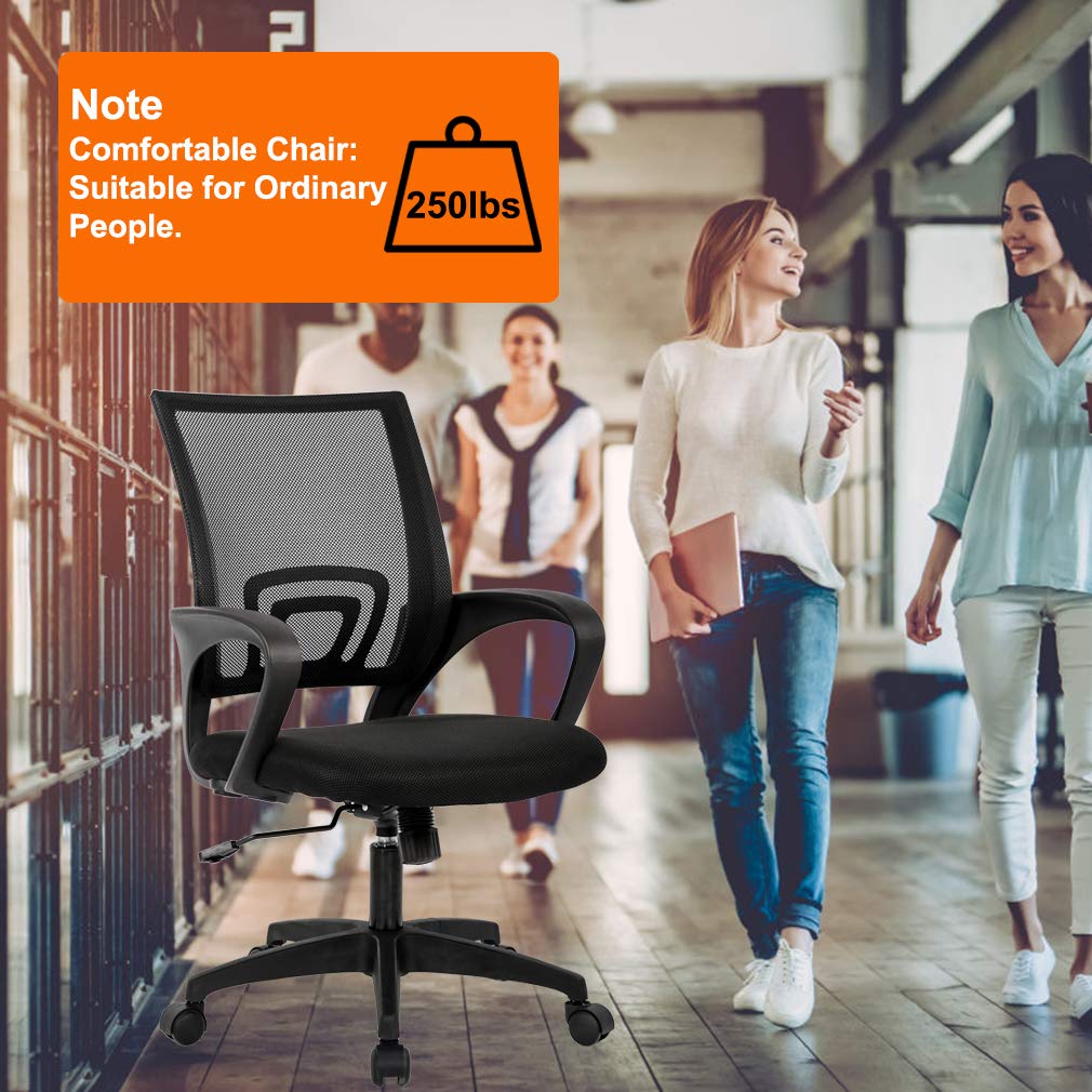 Ergonomic Mesh Office Chair with Lumbar Support