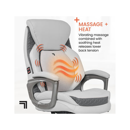 Ergonomic Massage Office Chair with Lumbar Support
