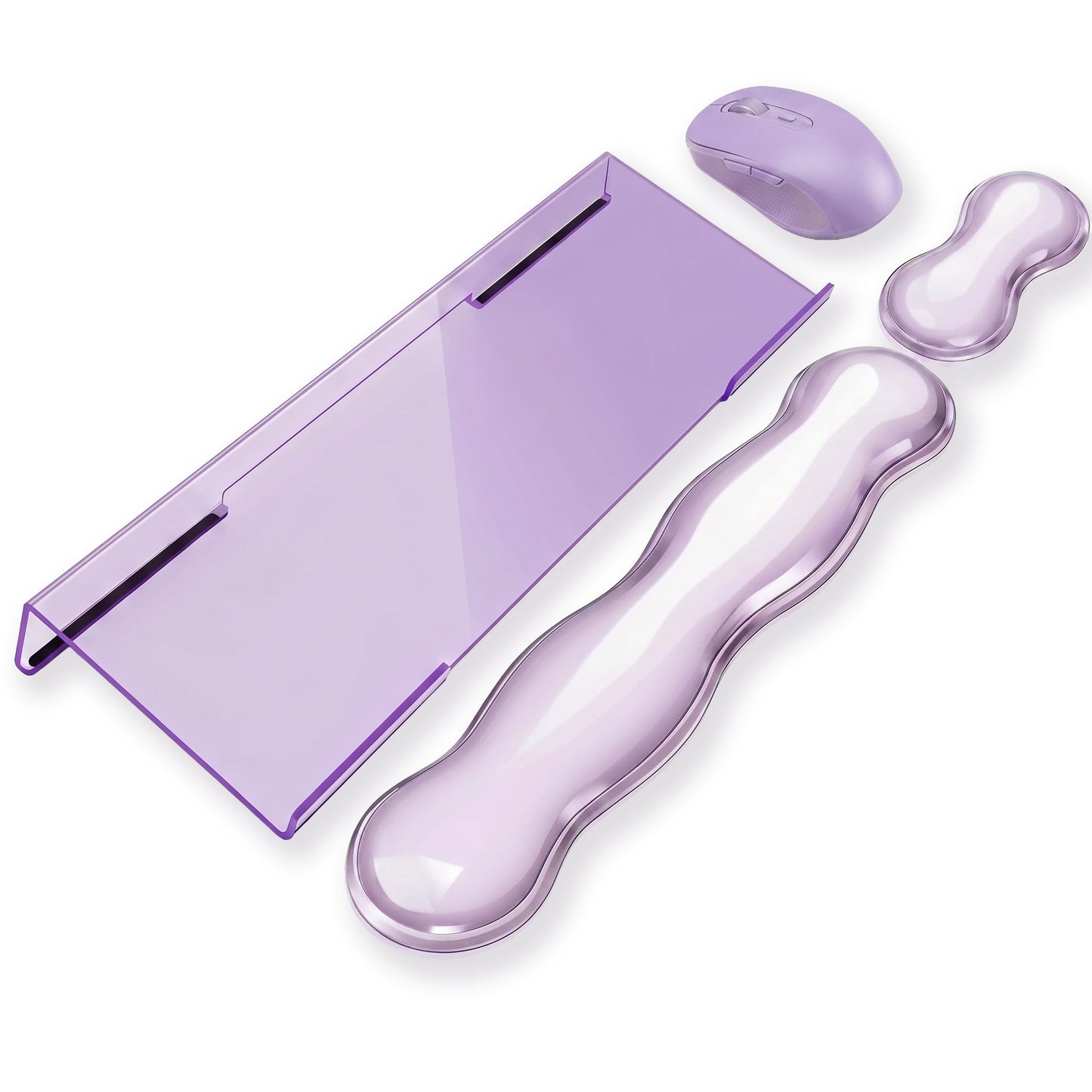 Ergonomic Keyboard Stand with Gel Wrist Rest