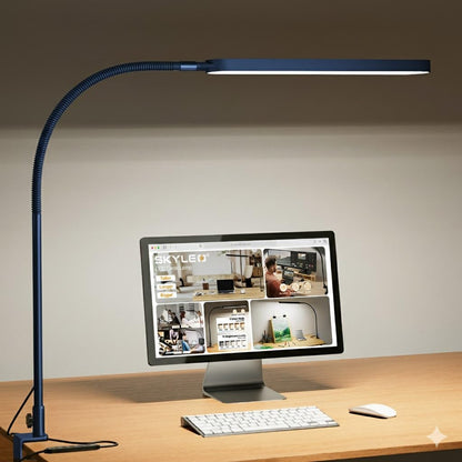 LED Desk Lamp with Adjustable Brightness and Modes