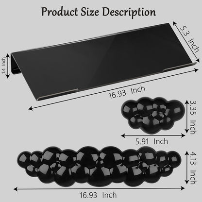 Ergonomic Keyboard Stand with Gel Wrist Rest