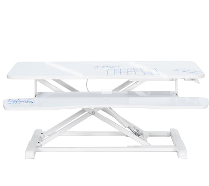 Height Adjustable Desk Converter with Dual Monitor Stand