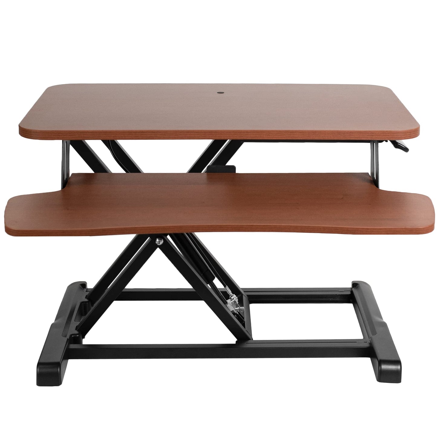 Height Adjustable Desk Converter with Dual Monitor Stand
