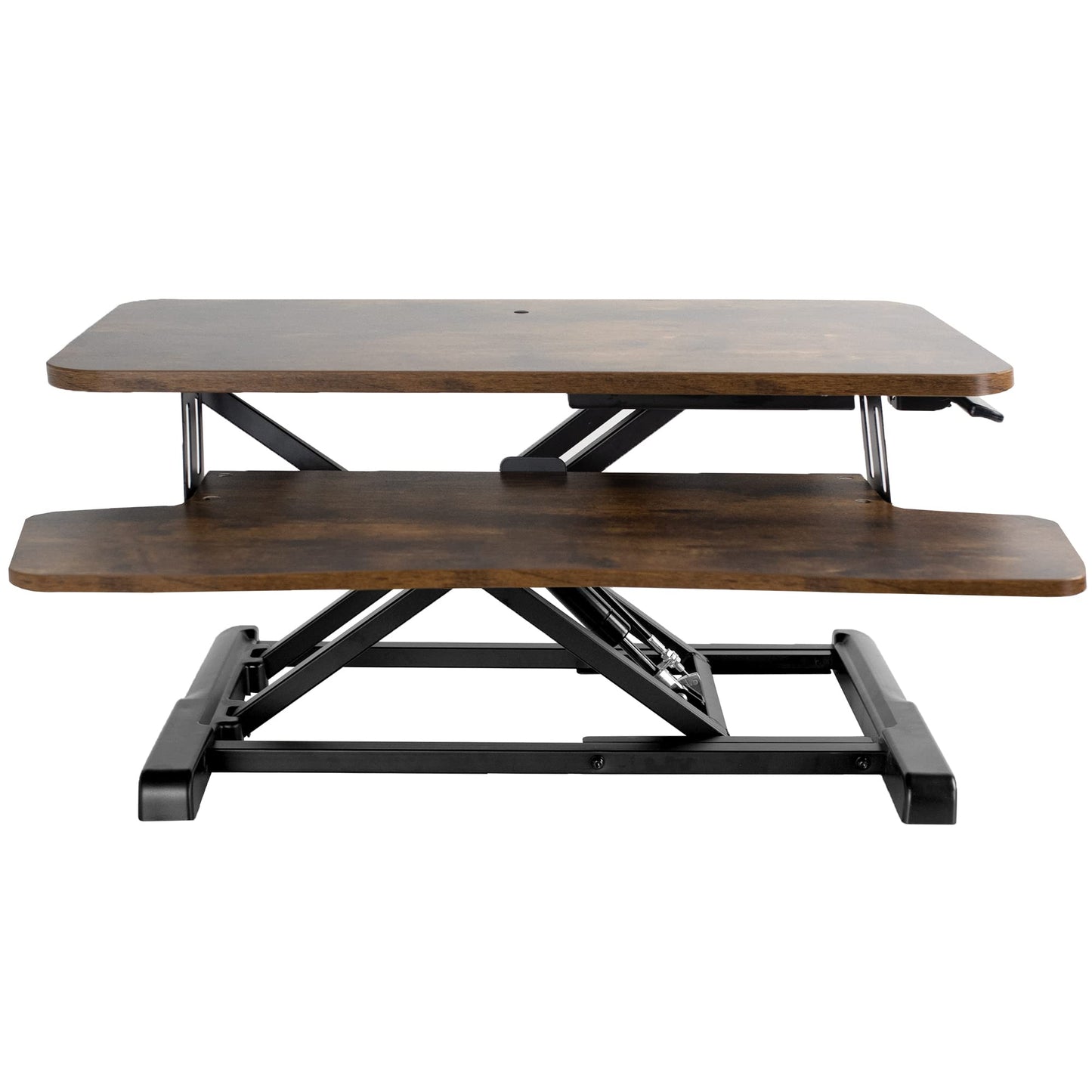 Height Adjustable Desk Converter with Dual Monitor Stand