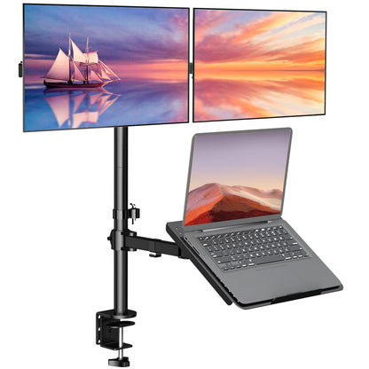 Adjustable Laptop and Monitor Arm Mount