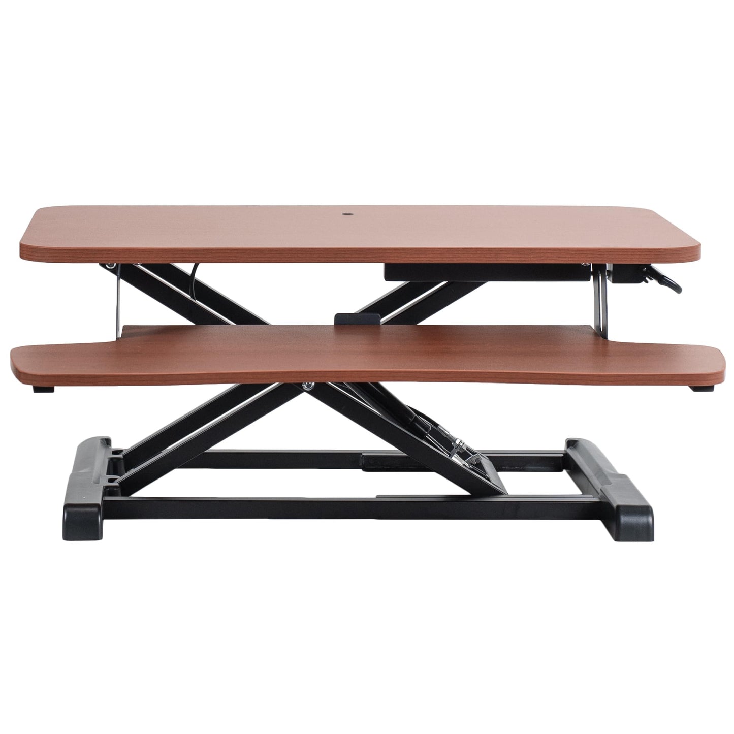 Height Adjustable Desk Converter with Dual Monitor Stand