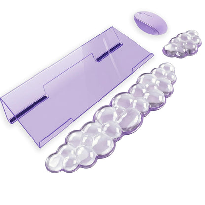 Ergonomic Keyboard Stand with Gel Wrist Rest