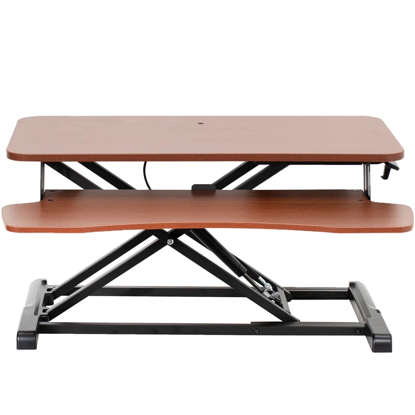 Height Adjustable Desk Converter with Dual Monitor Stand