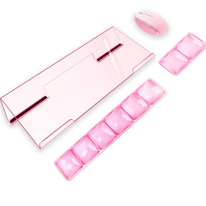 Ergonomic Keyboard Stand with Gel Wrist Rest
