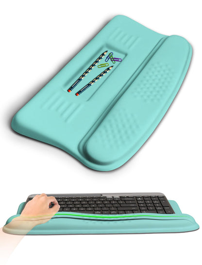 Ergonomic Wave Wrist Rest with Keyboard Stand
