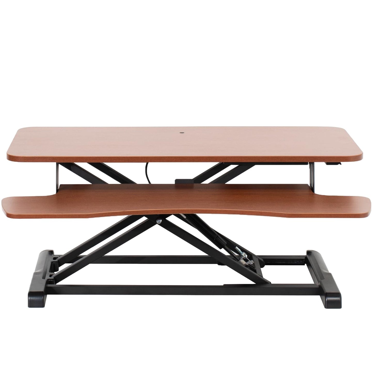 Height Adjustable Desk Converter with Dual Monitor Stand