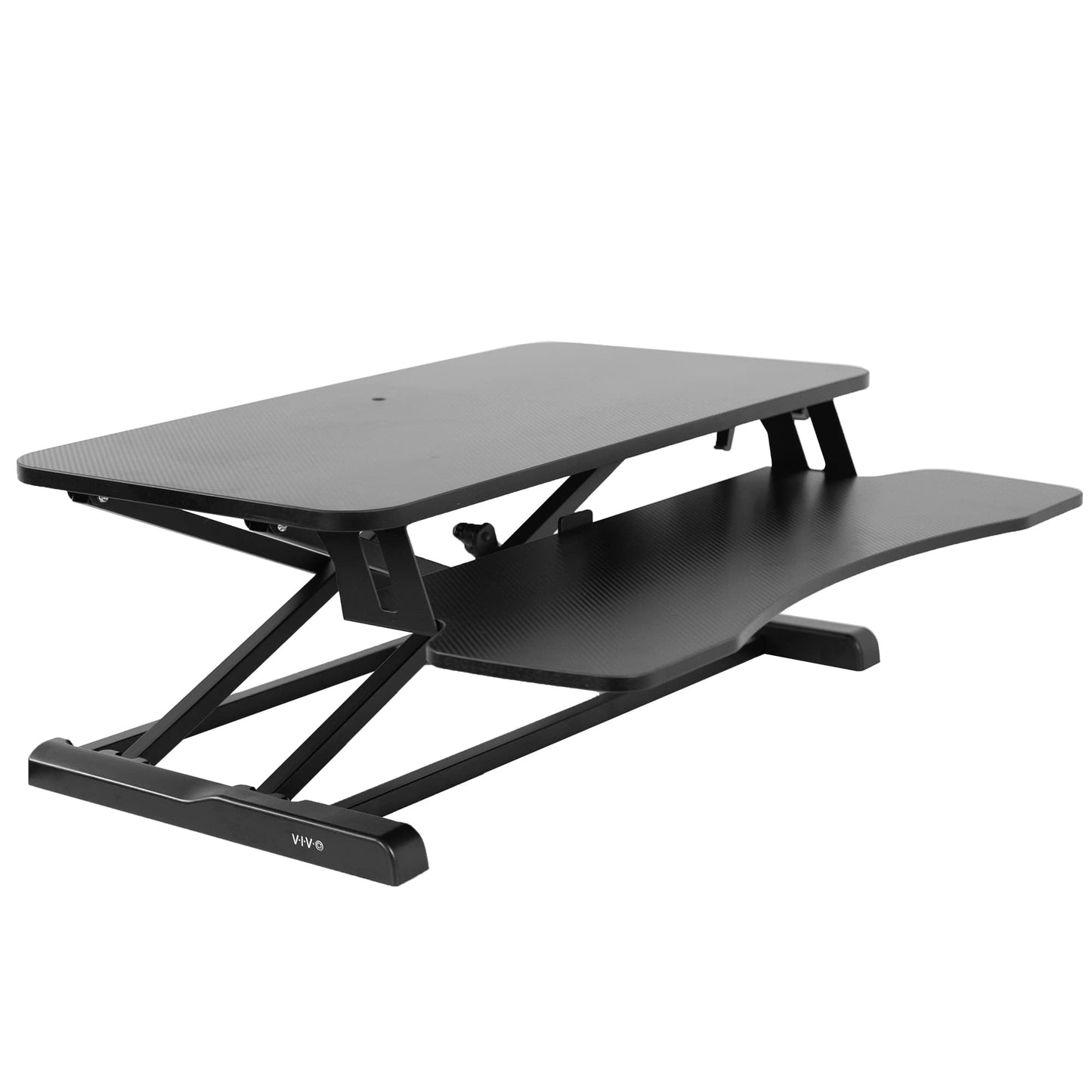 Height Adjustable Desk Converter with Dual Monitor Stand