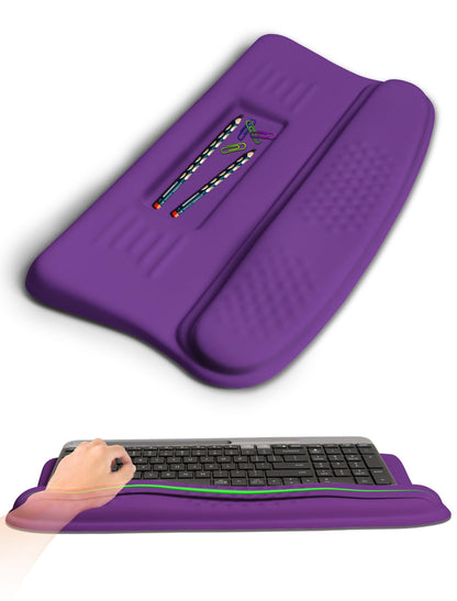 Ergonomic Wave Wrist Rest with Keyboard Stand