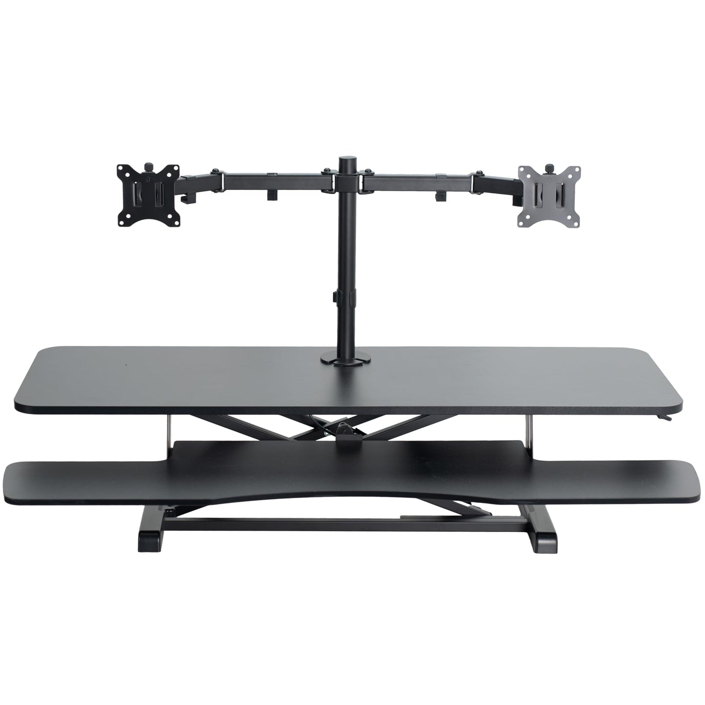 Height Adjustable Standing Desk Converter with Monitor Stand