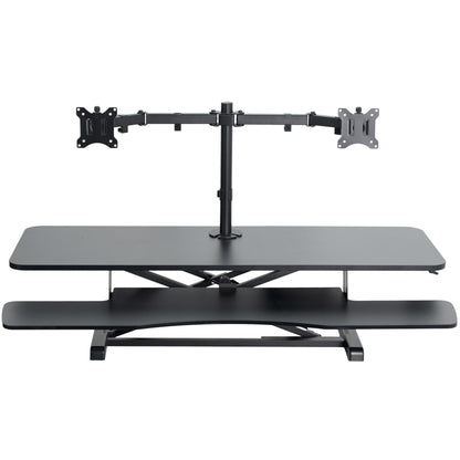 Height Adjustable Standing Desk Converter with Monitor Stand