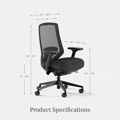 Ergonomic Mesh Office Chair with Adjustable Support