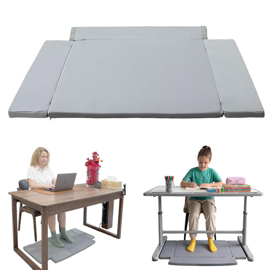 Under Desk Foot Rest with Anti Fatigue Mat