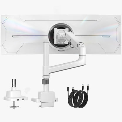 Heavy Duty Ultrawide Monitor Arm Desk Mount